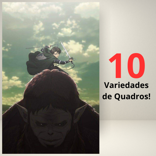 Levi Ackerman | Quadros Decorativos MDF 20x30cm