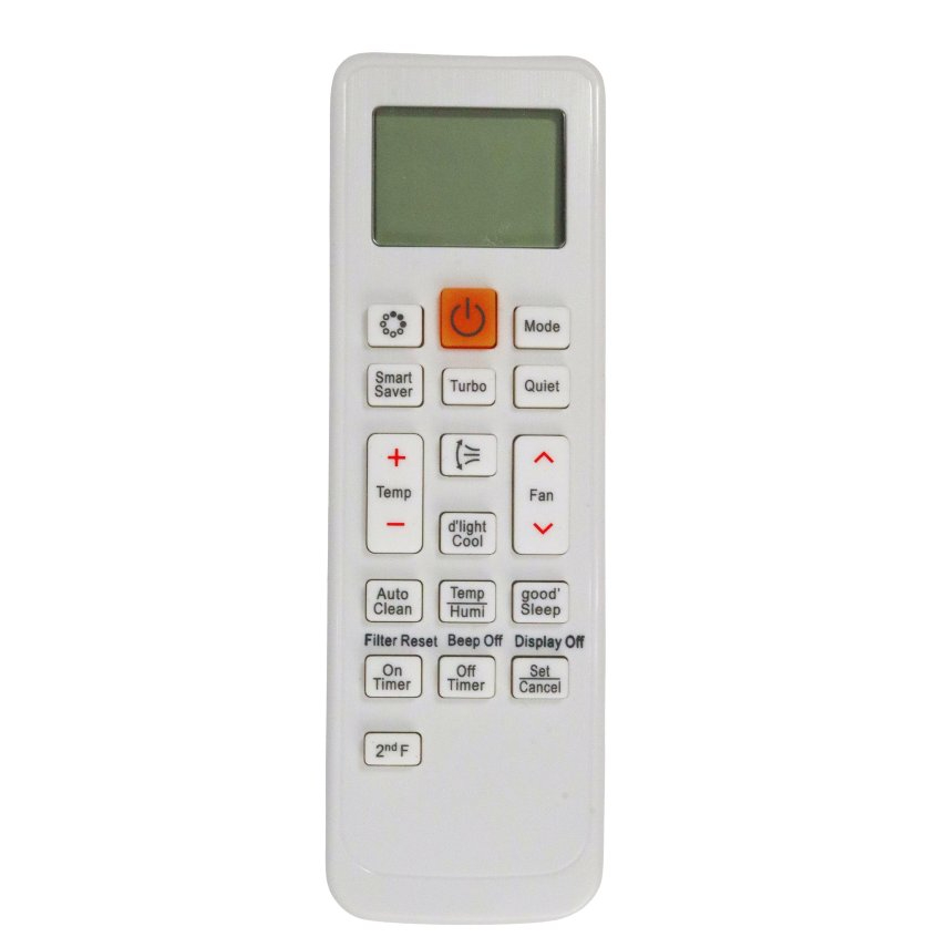 Controle Remoto Universal Compatível Ar Condicionado + 2 Pilhas