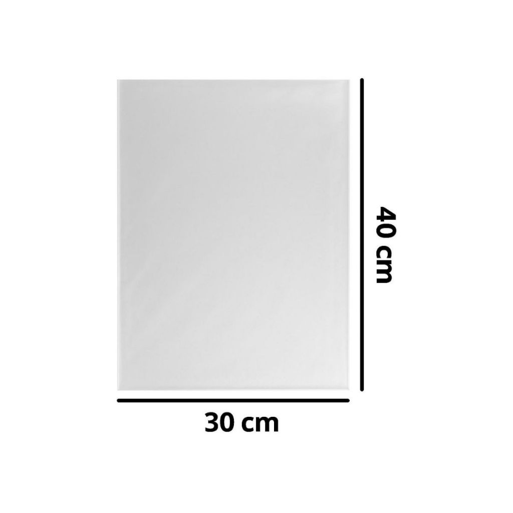 Saquinho Plástico 30x40cm Transparente | Ideal para Embalagens, Armazenamento e Envio Seguro