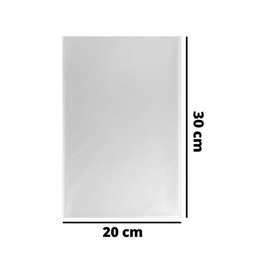 Saquinho Plástico 20x30cm Transparente | Ideal para Embalagens, Armazenamento e Envio