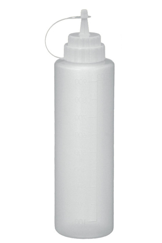Bisnaga Profissional 1L para Maionese e Molhos Bico Dosador Preciso Ideal para Cozinha Restaurantes