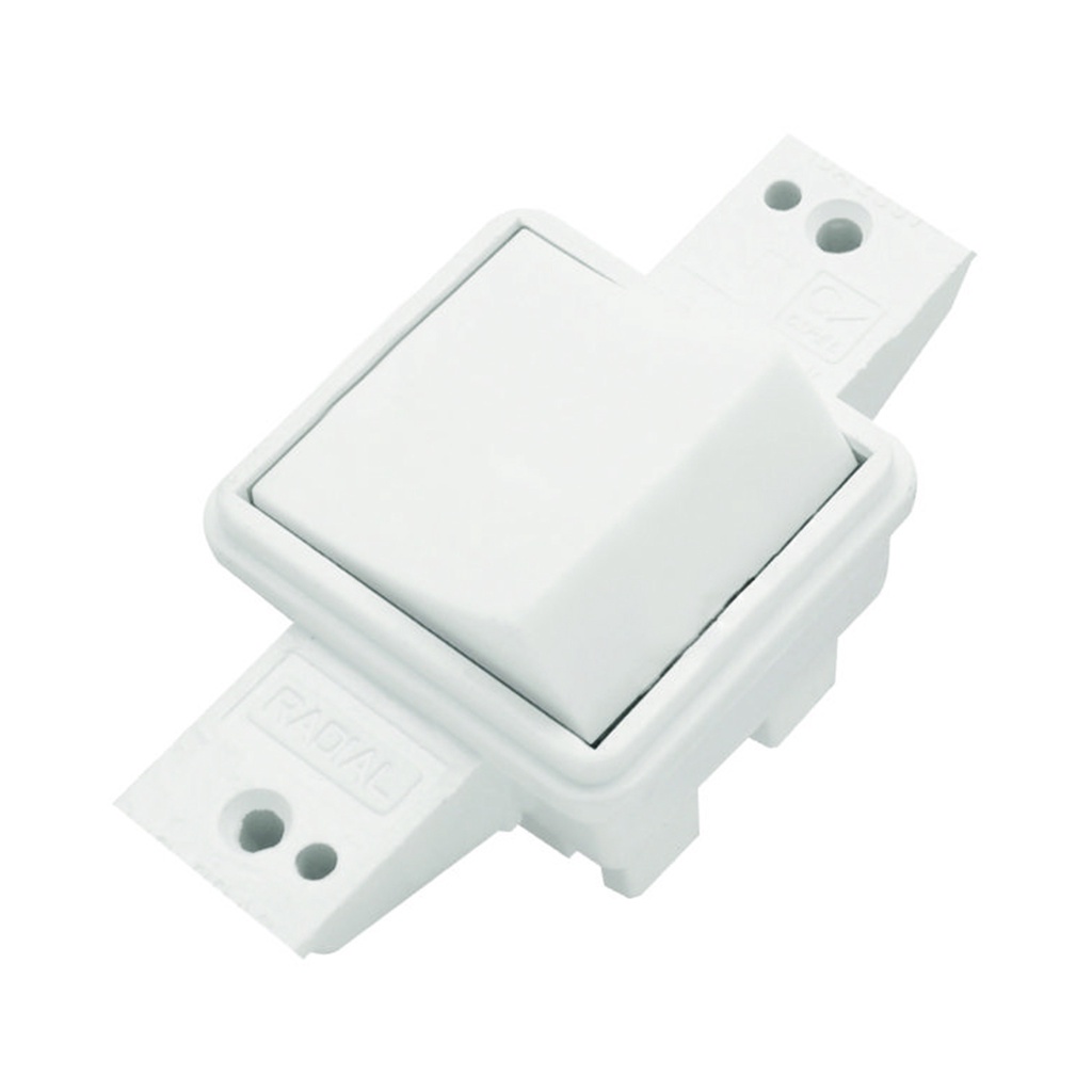 Interruptor Bipolar Paralelo Sistema X Bco S/ Placa Radial