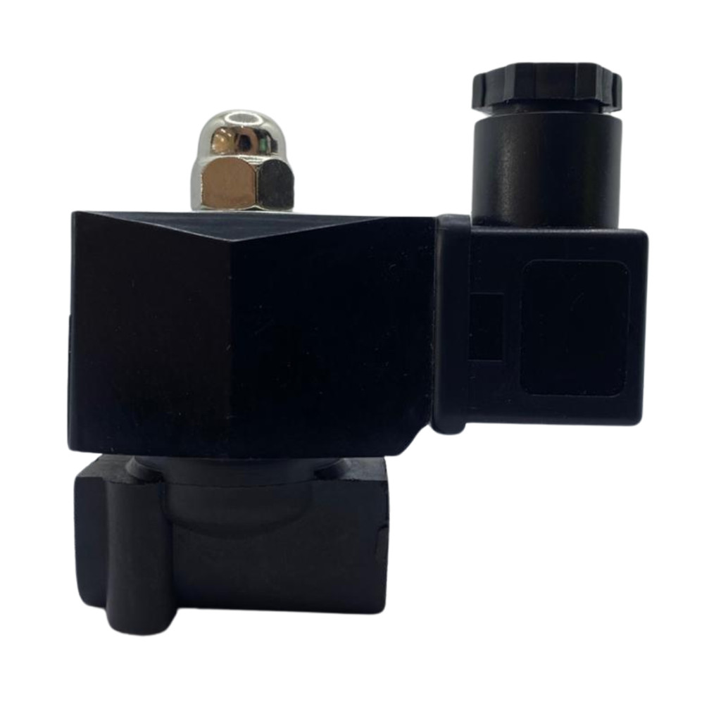 Válvula Solenoide 2 vias 1/4 Polegada NF Plástica 220V