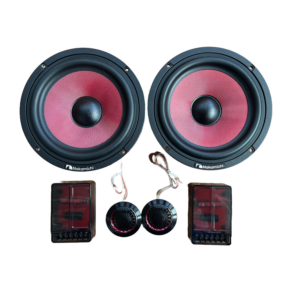 Kit 2 Vias Alto Falante 6 Polegada Nsics620 Nakamichi 45wrms