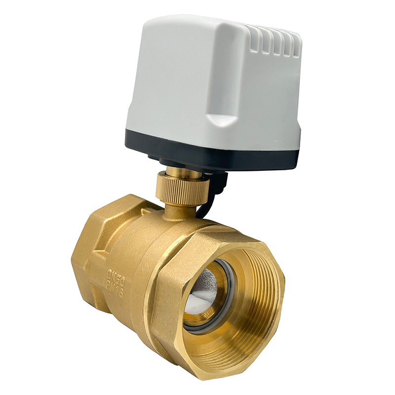 1/2'3/4 1-1 2 Polegada IP65 Válvula De Esfera Motorizada À Prova D'água Elétrica De Latão De 2 Vias Motor De Metal De Gr