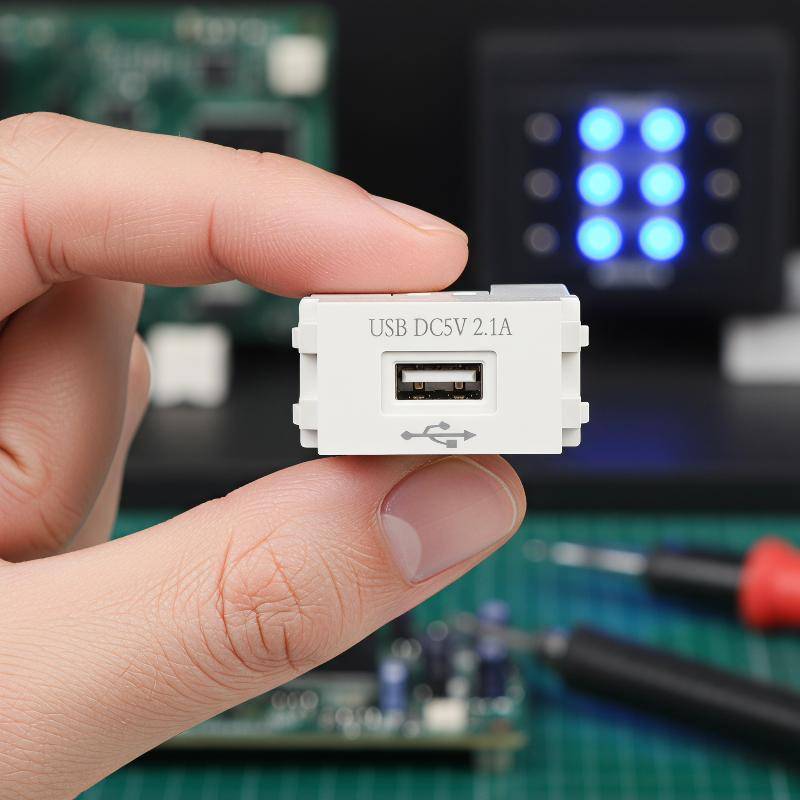 uloverun188 220V Montagem Na Parede Soet 5V 2.1A Painel De Carregamento USB 1PC Módulo Transformador Energia Para Alugue