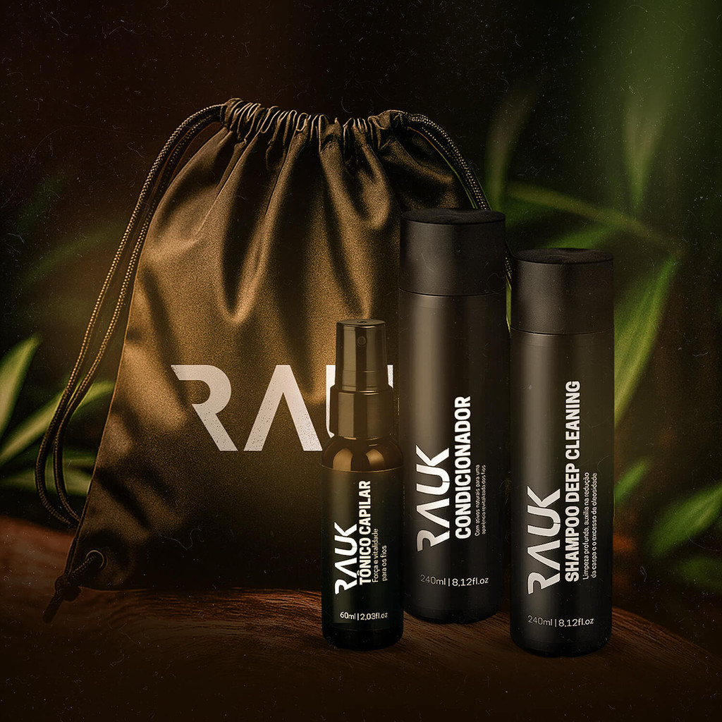 Kit Viagem + Brinde único - Shampoo, condicionador, tônico