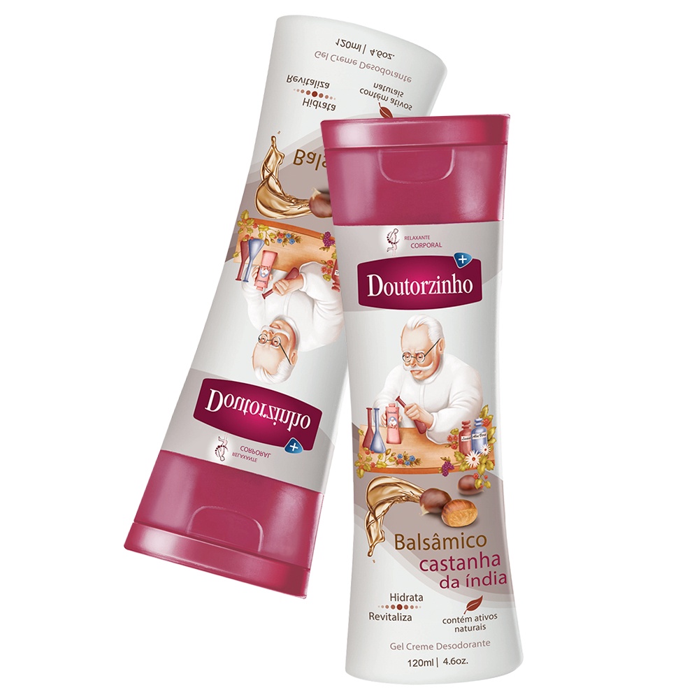 Kit 02 Creme Massagem Para Viagens Longe Voou Doutorzinho