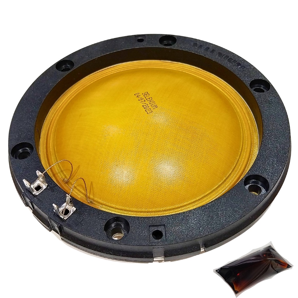 REPARO DRIVER D405 E D400 ORIGINAL SELENIUM JBL 8 OHMS RPD400 150W RMS DIAFRAGMA FENÓLICO POTENTE