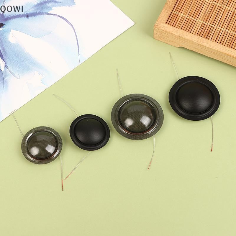 qo 1 Peça Novo 19mm 25mm Tweeter Bobina De Voz Membrana De Diafragma De Seda Alto-Falante Agudo Peças De Reparo Acessóri