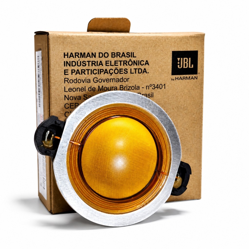 REPARO DRIVER JBL SELENIUM D250X RPD250X ORIGINAL 8 OHMS 100W RMS DIAFRAGMA FENÓLICO