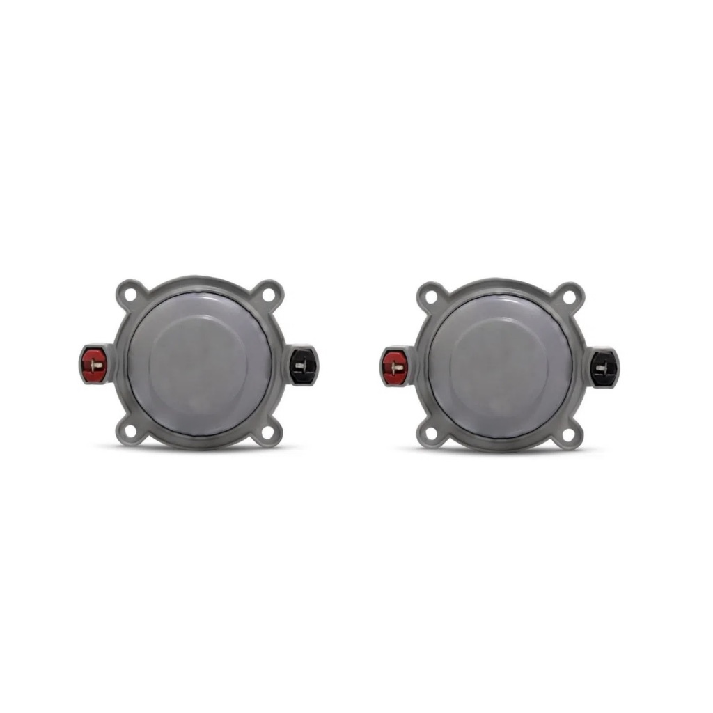 Kit 2 Reparo para Driver MusicAll 4550-TI 90W RMS 8 Ohms Diafragma Titânio Cor Cinza