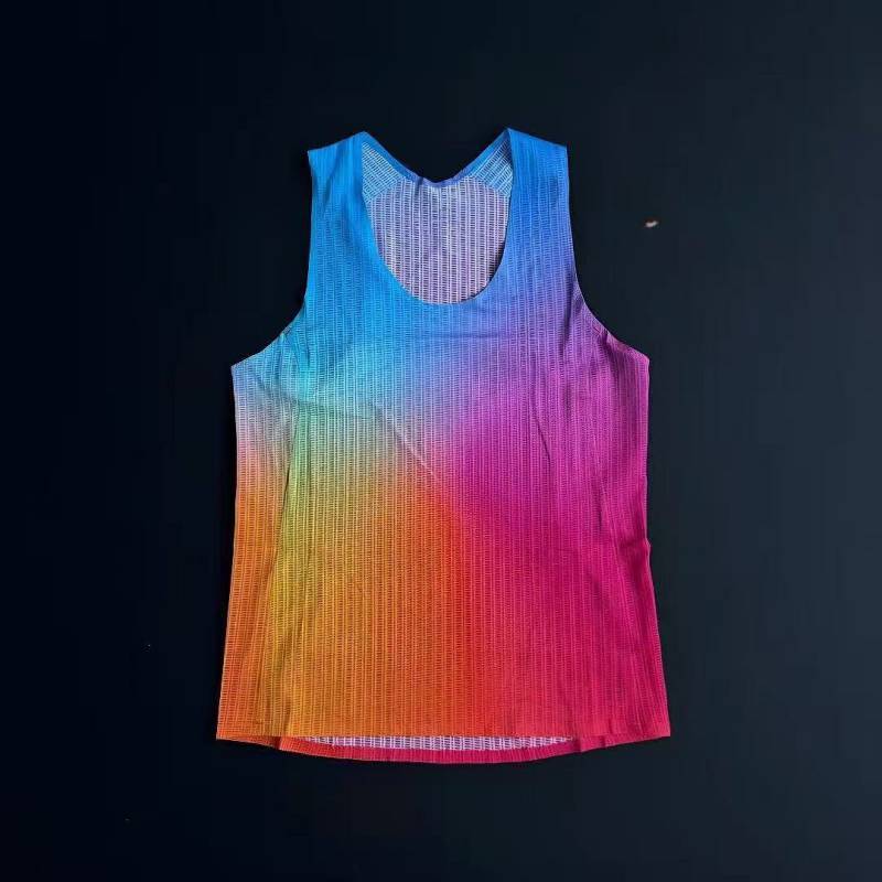 [Hot 999] New Boutique Marathon Outdoor Sportswear Men's and Women's Sports Vest Breathable Quick-Drying JXgm
