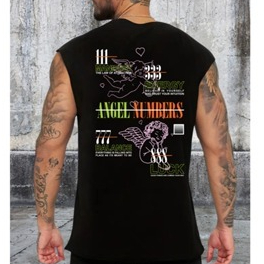 Camiseta Machão LongLine OverSized Sem Manga SportWear