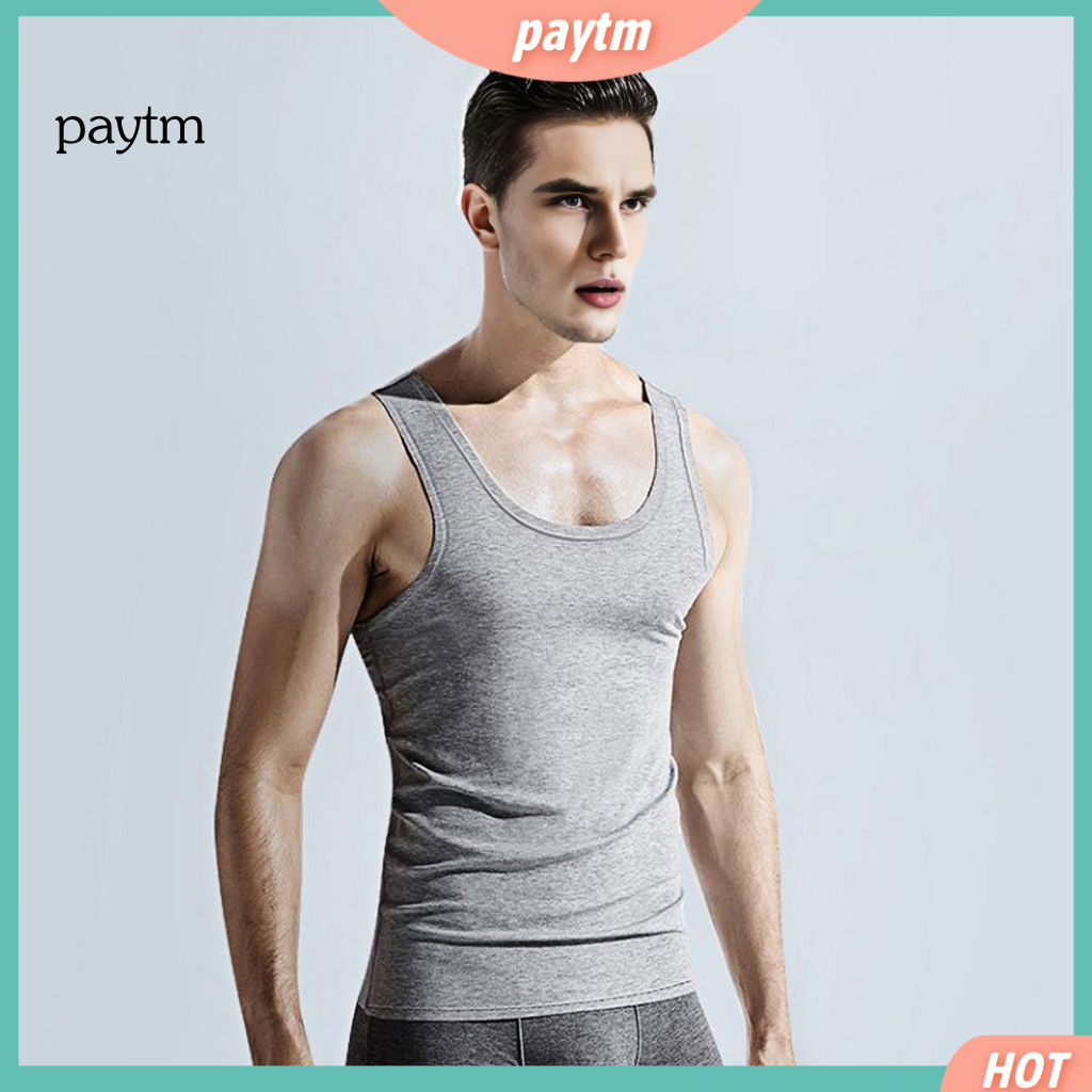 Running Sportwear Breathable Gym Vest 2pcs Men Sleeveless Muscle Tank Tops Round Neck Sportswear Summer Fitness Bodybuil