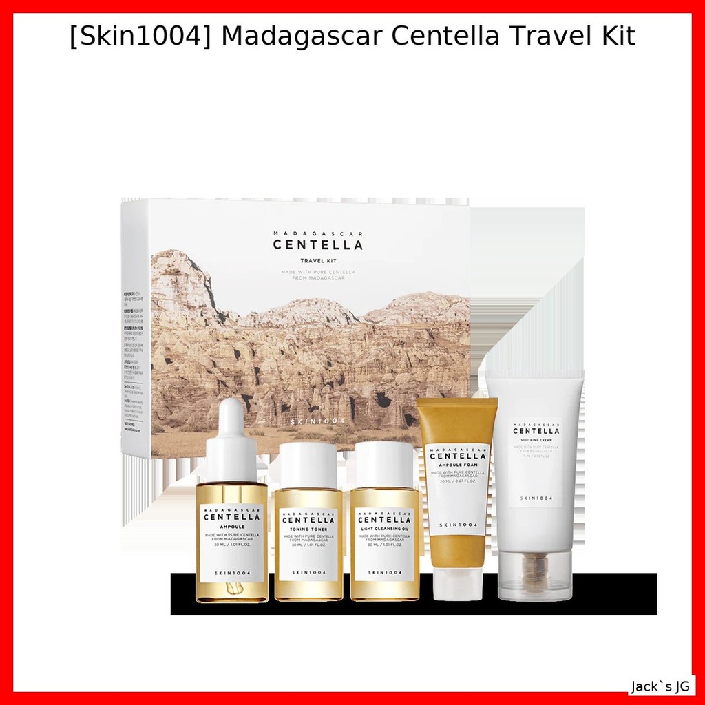 [Skin1004] Kit De Viagem/Calmante E Hidratante Madagascar Centella Por Jacks JG