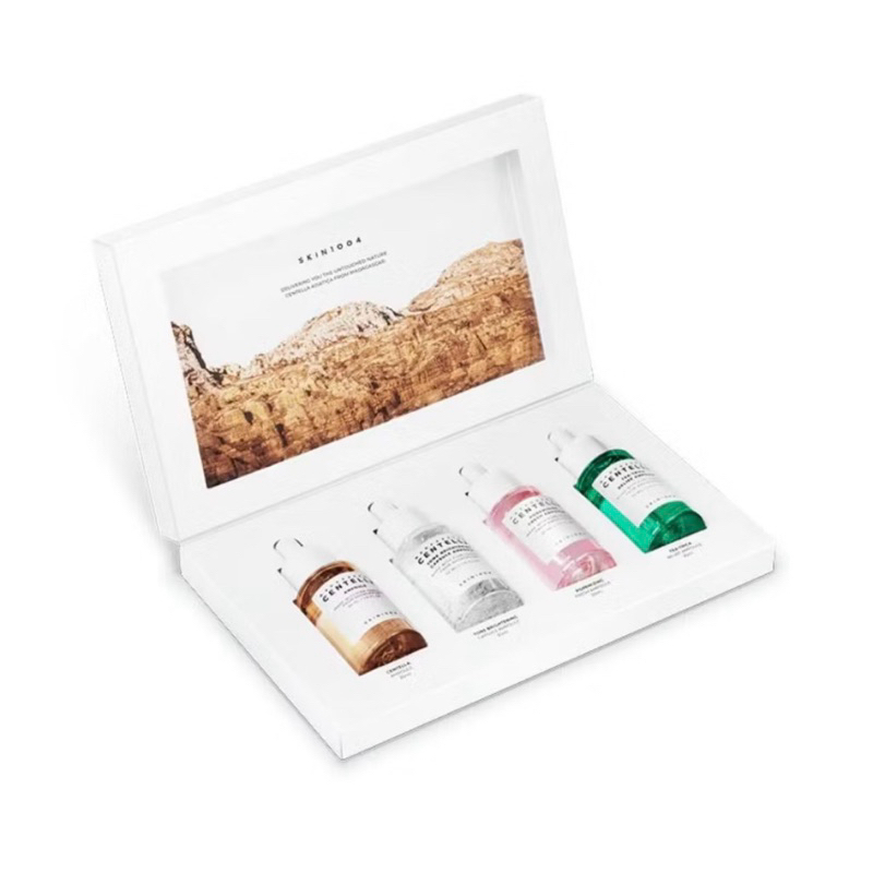 Kit Ampoules Centella Coreano Completo Travel Size | Tratamento Facial Iluminador, Hidratante e Uniformizador