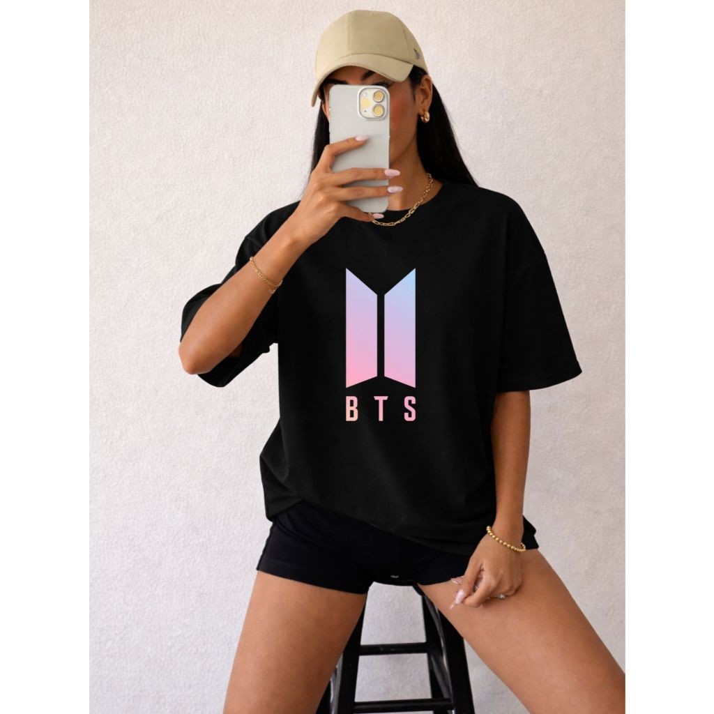 Camiseta 100% Algodão Army Classica Kpop Idol Coreano Tendencia WORD TOUR ARIRANG