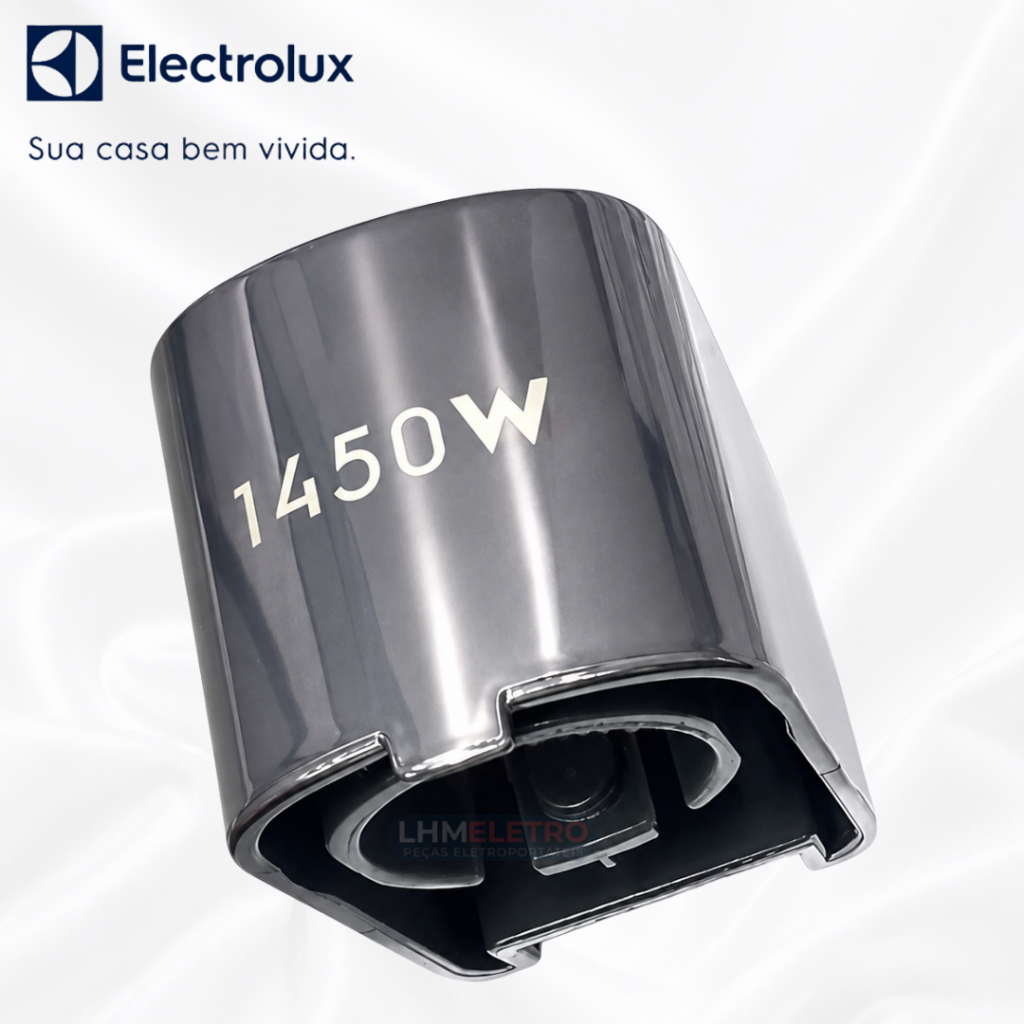 Conector Pegador Cinza P/ Aspirador de Pó Electrolux STK14 1450W