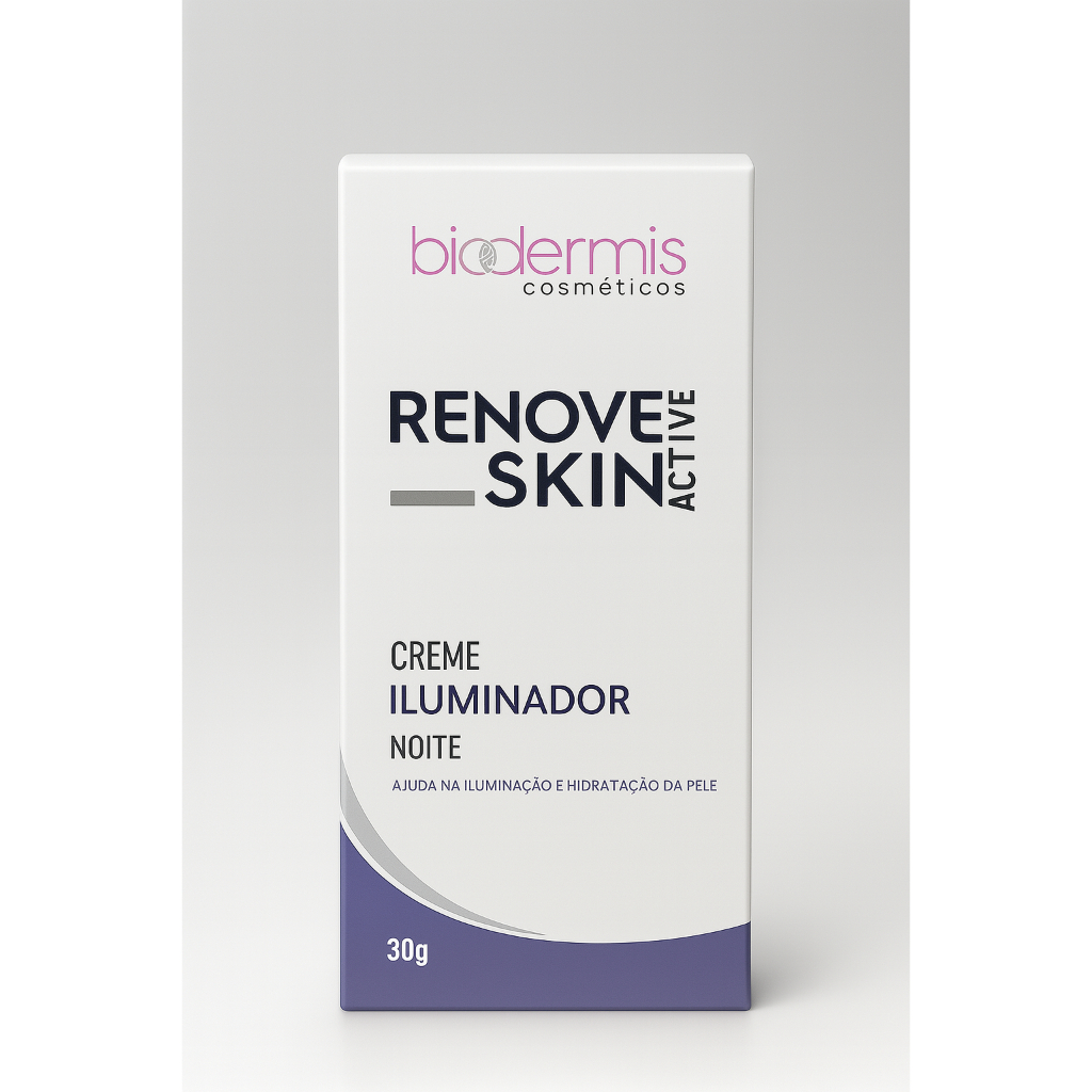 Clareador Facial Renove Skin Biodermis 30g Reduz Manchas Escuras Melasma E Uniformiza O Tom Da Pele
