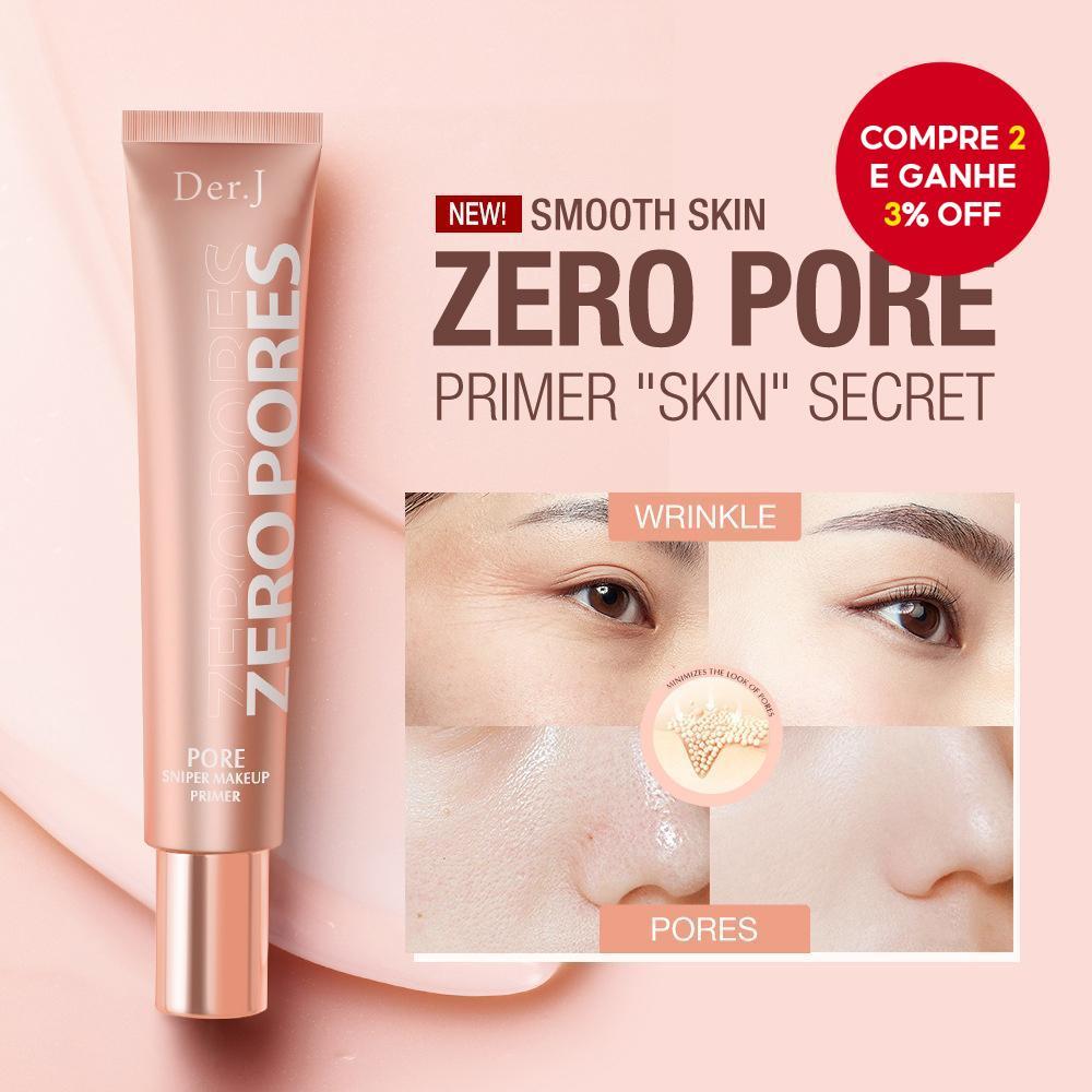 Der. J Primer Poreless Soft Focus, Creme de Base para Maquiagem, Bb Cream Hidratante e Iluminador para Tons de Pele