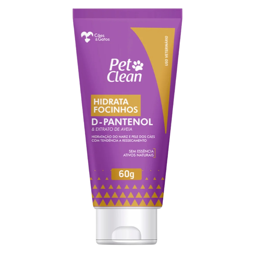 Hidratante para Focinho Pet Clean 60g Uso Regular