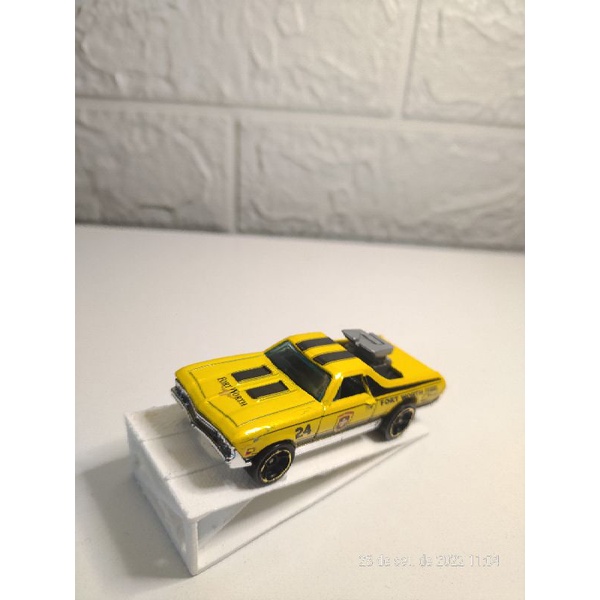 68 EL CAMINO FORT WORTH FIRE 2011 HOT WHEELS 1:64