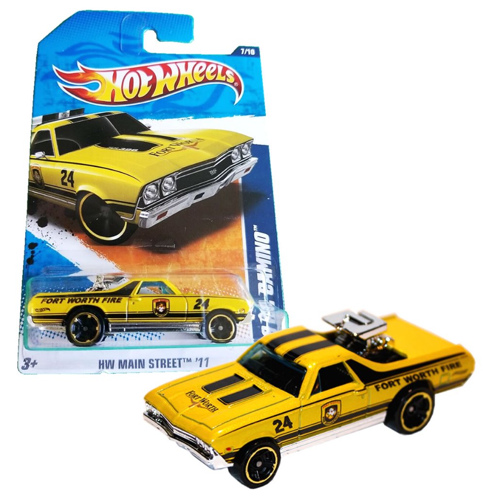 Hot Wheels Coleção de 2011 - '68 El Camino HW Main Street 11 7/10 - 167/244