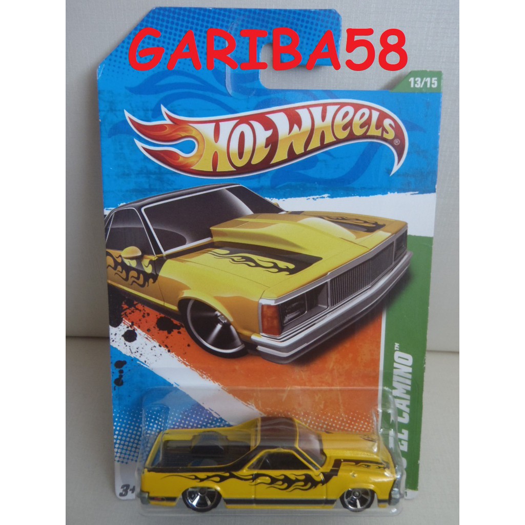 HOT WHEELS ´80 CHEVY EL CAMINO 2011 TREASURE HUNTS T-HUNT GARIBA58