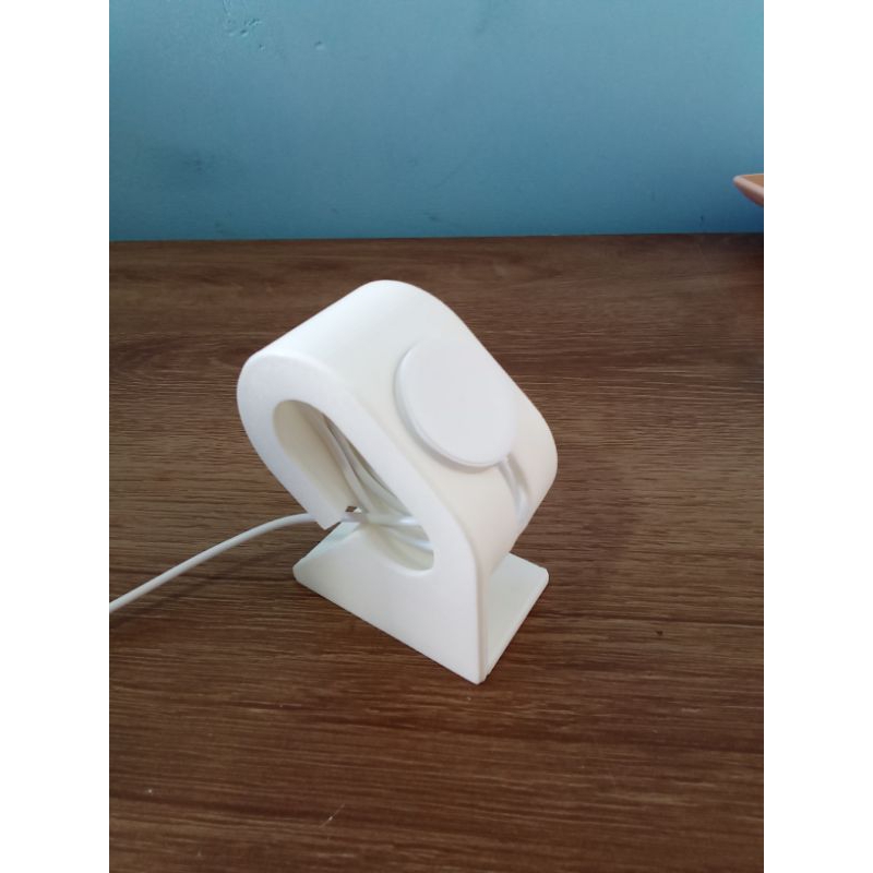 Suporte base Carregador Apple Watch e Smartwatch 3D Organizador com Enrolador de Cabo