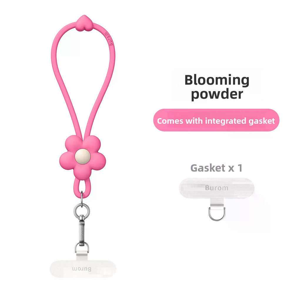 Correia De Pulso De Flor Fofa Cordão De Telefone Para iPhone 18 Pro Max 17 16 15 14 13 12 11 À Prova De Choque Ajustável