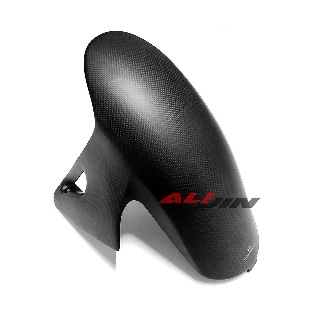Carenagem De Fibra De Carbono Seca Real Da Motocicleta Para DUCATI PANIGALE V2 2020-2024 V4 V4S Frente Fender Paralama P