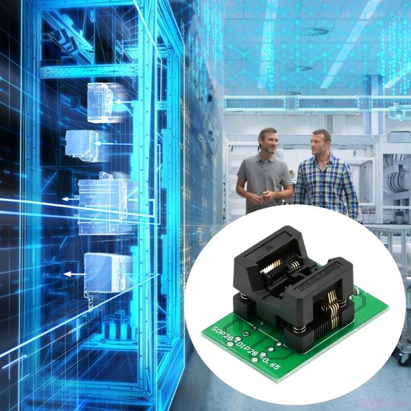 Dylm MultiPurpose SSOP8 SSOP10 SSOP20 Chip Programador Soquete Conversores 0 65Mm Passos Para Transmissão Sinal Estáv
