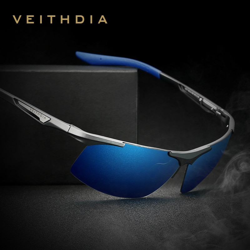 VEITHDIA Aluminum Magnesium Men's  Sunglasses Polarized Men Coating Mirror Glasses oculos Male Eye wear Accessories 6562