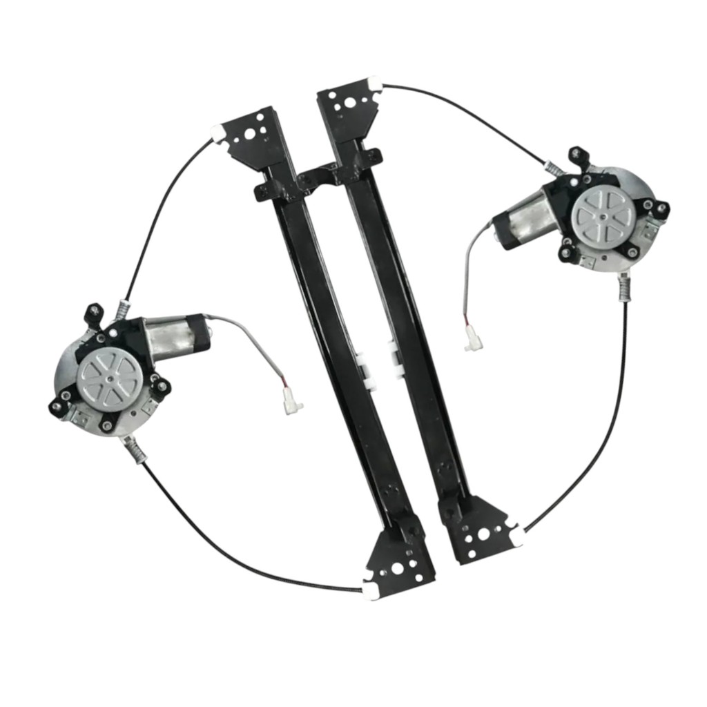 Par Elevador Regulador Vidro Elétrico C/motor Traseiro Ecosport 4pts 2003 Até 2012