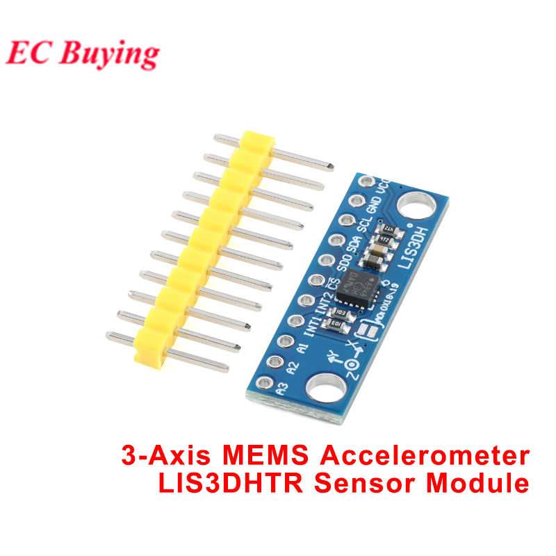 5pcs/1pc LIS3DHTR Módulo Acelerômetro MEMS De 3 Eixos Sensor De Detecção De Movimento