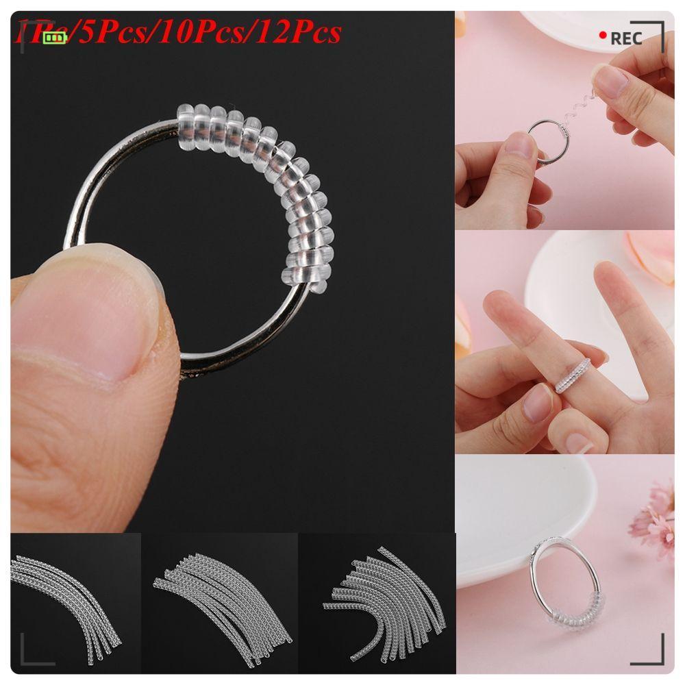 1Pc/5Pcs/10Pcs/12Pcs Shell Hard Guard Invisível Transparente Peças De Joias Redutor De Aperto
