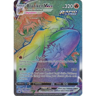 Blaziken Vmax 200 Hyper Rare PT-BR