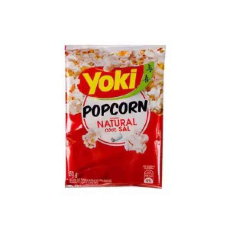Kit 15 Pipoca para Microondas Mini Bag com Sal Yoki 50g