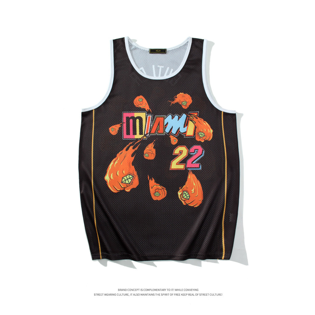 Colete americano de basquete, roupa esportiva solta, uniforme de basquete, colete de treinamento, secagem rápida, absorv