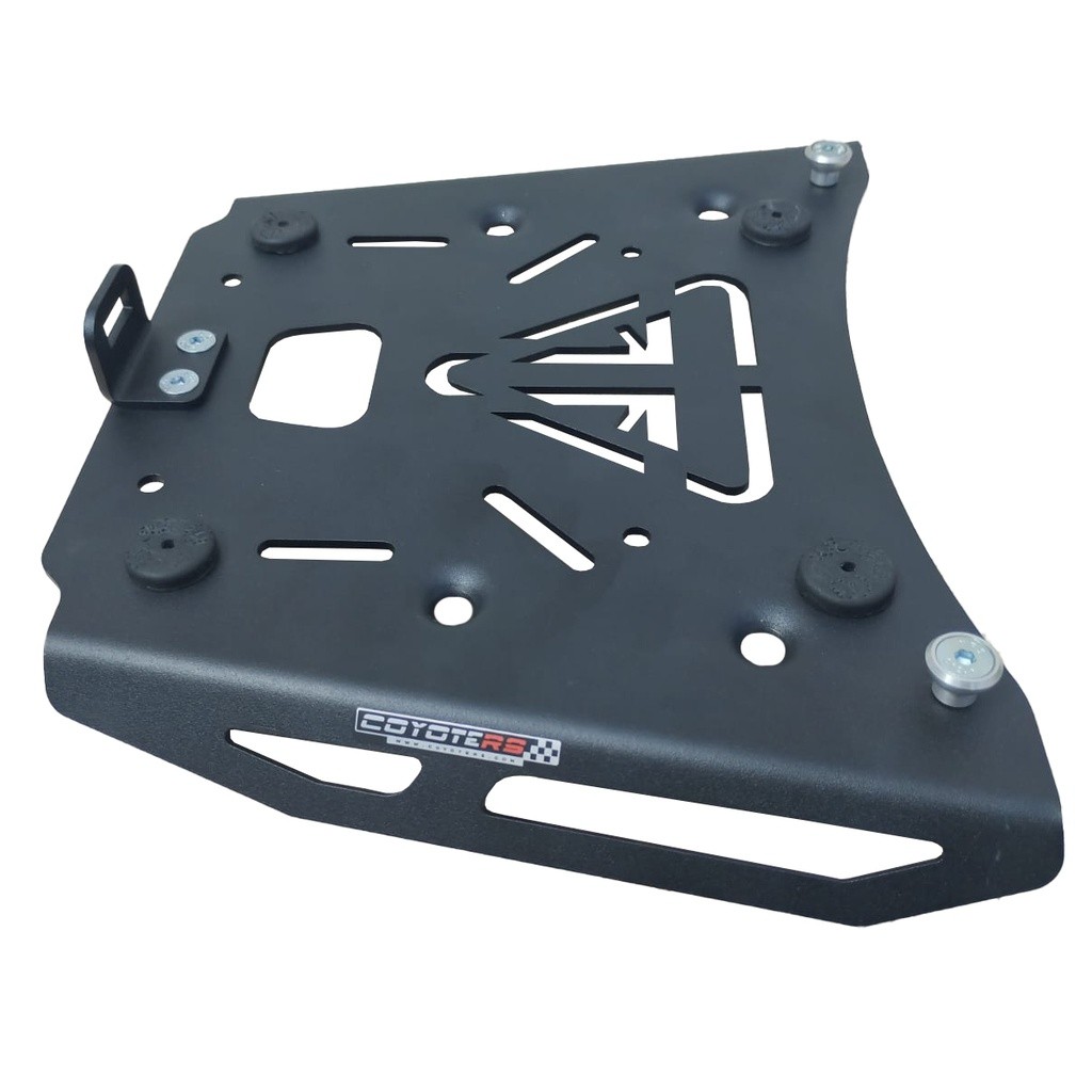 Bagageiro / Suporte Coyote Preto - Tiger 800 XR, XC, XRX, XCX, XRT E XCA ano 2012 até 2020 - Triumph