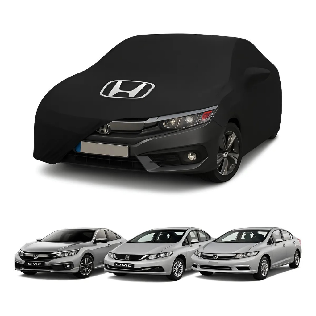 Capa De Cobrir Honda Civic Tecido Helanca Anti Poeira Risco