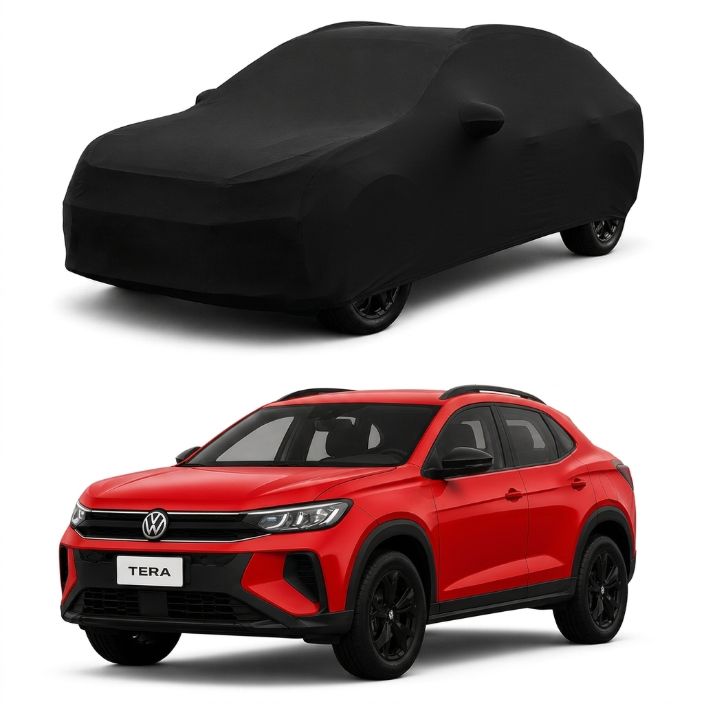 Capa Cobrir Carro Malha Anti Risco Poeira Anti Uv Para Vw Tera