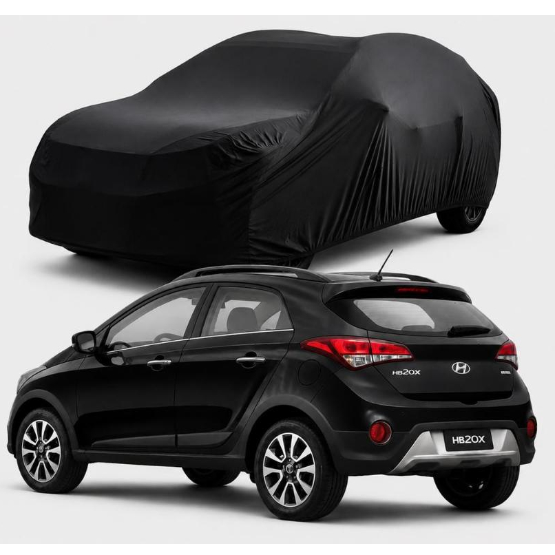 Capa Cobrir Carro Malha Anti Risco Poeira Proteção Uv Para Hb20x