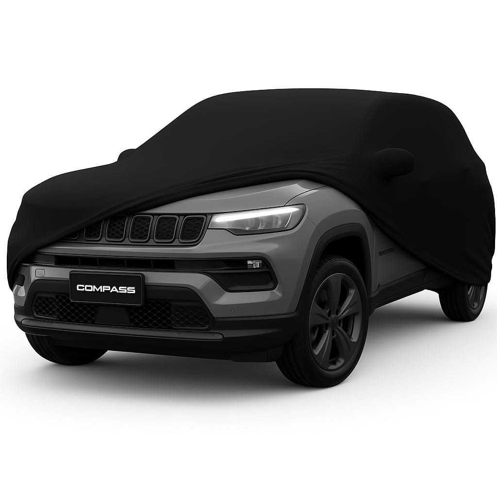 Capa Cobrir Carro Malha Anti Risco Poeira Proteção Uv Para Jeep Compass