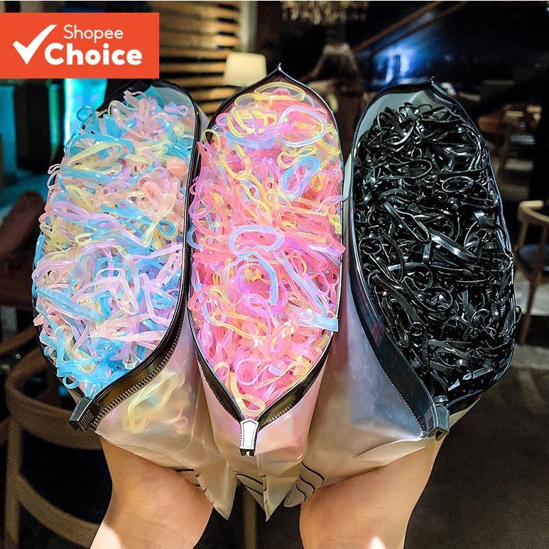 Conjunto De Elásticos Para Cabelo De Bebê – Suportes De Rabo De Cavalo Macios E Sem Puxar Meninas Crianças , Faixas De E