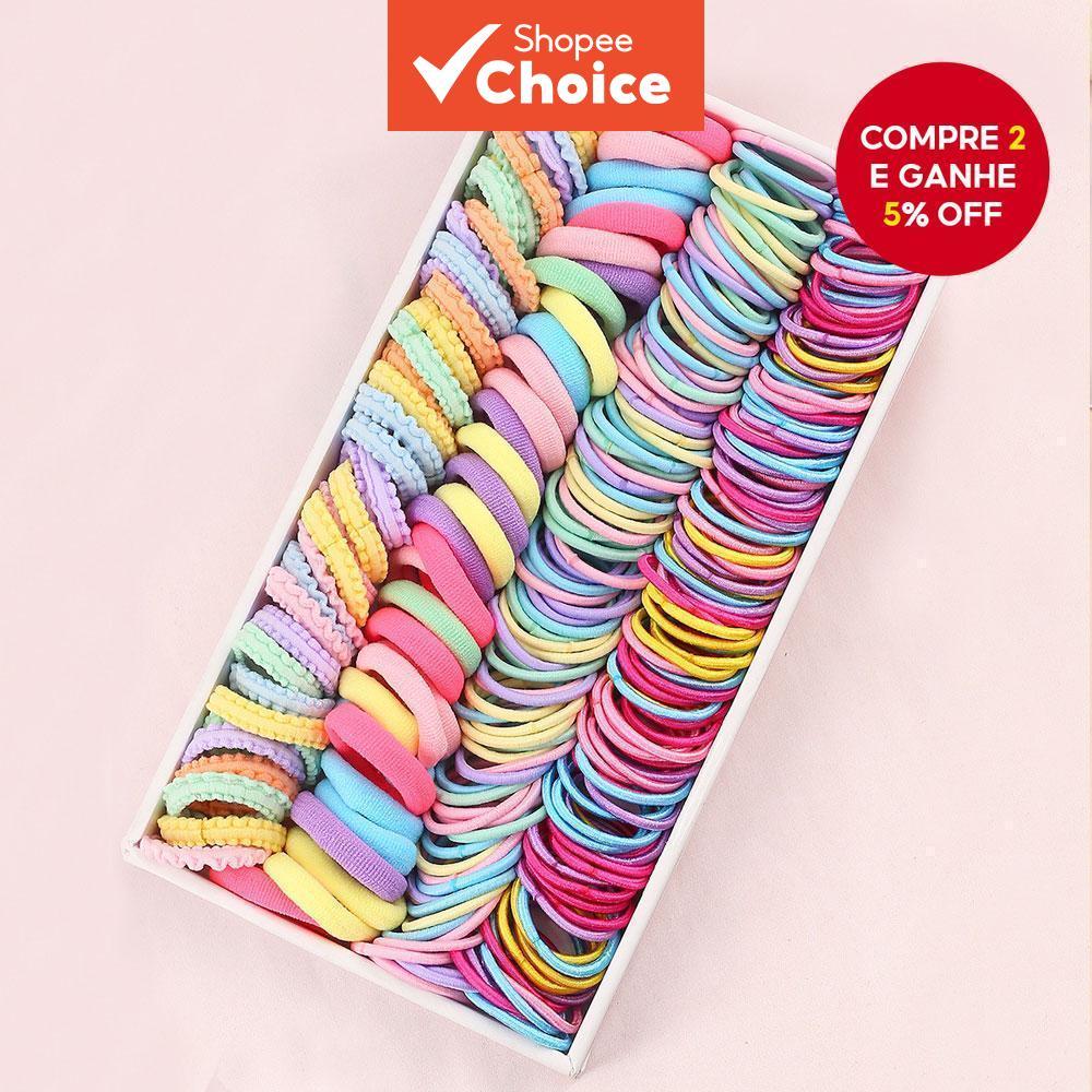 Conjunto De Laços De Cabelo Para Crianças , Faixas Elásticas Macias E Não Danificadas , Rendas , Simples , Princesa , Ra