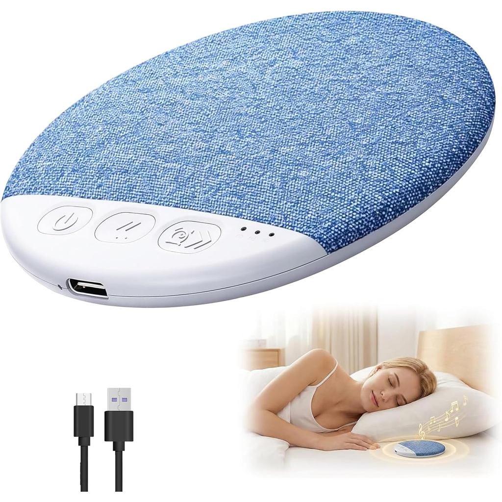Alto-falantes X3Pro para Colocar Sob a Almofada para Dormir, Alto-falante Bluetooth Ultra-Fino para Quem Dorme de Lado,