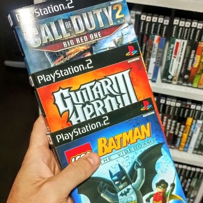 Encartes Diversos Games (Papel fotográfico) - PS2 PS3 PS4 PS5 PSVita PSP Xbox Xbox 360 Nintendo switch Game Cube