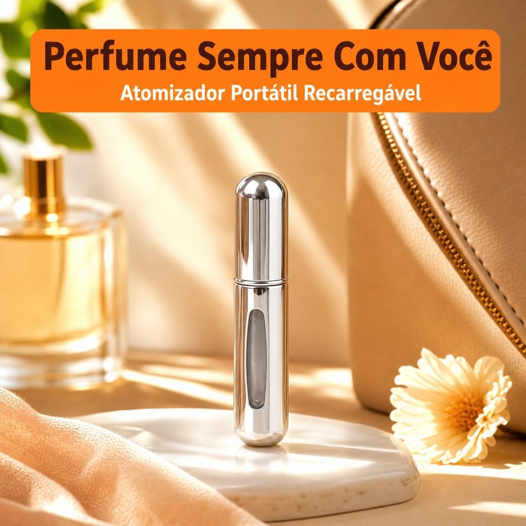 12/15/24 Pcs  Perfumario De Bolso Prata Elegante Design Que Une Estilo E Função Anti Vazamento Compacto E Essencial